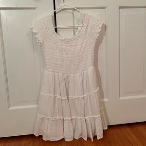 American eagle white mini dress.
